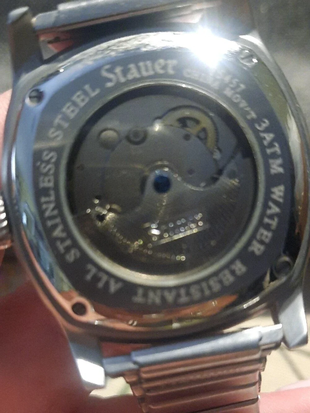 1930 Men's Automatic Watch in Silver